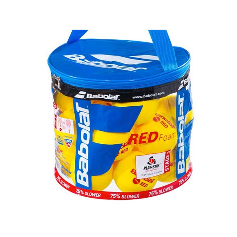 Sac 24 balles mousse Babolat Red Foam