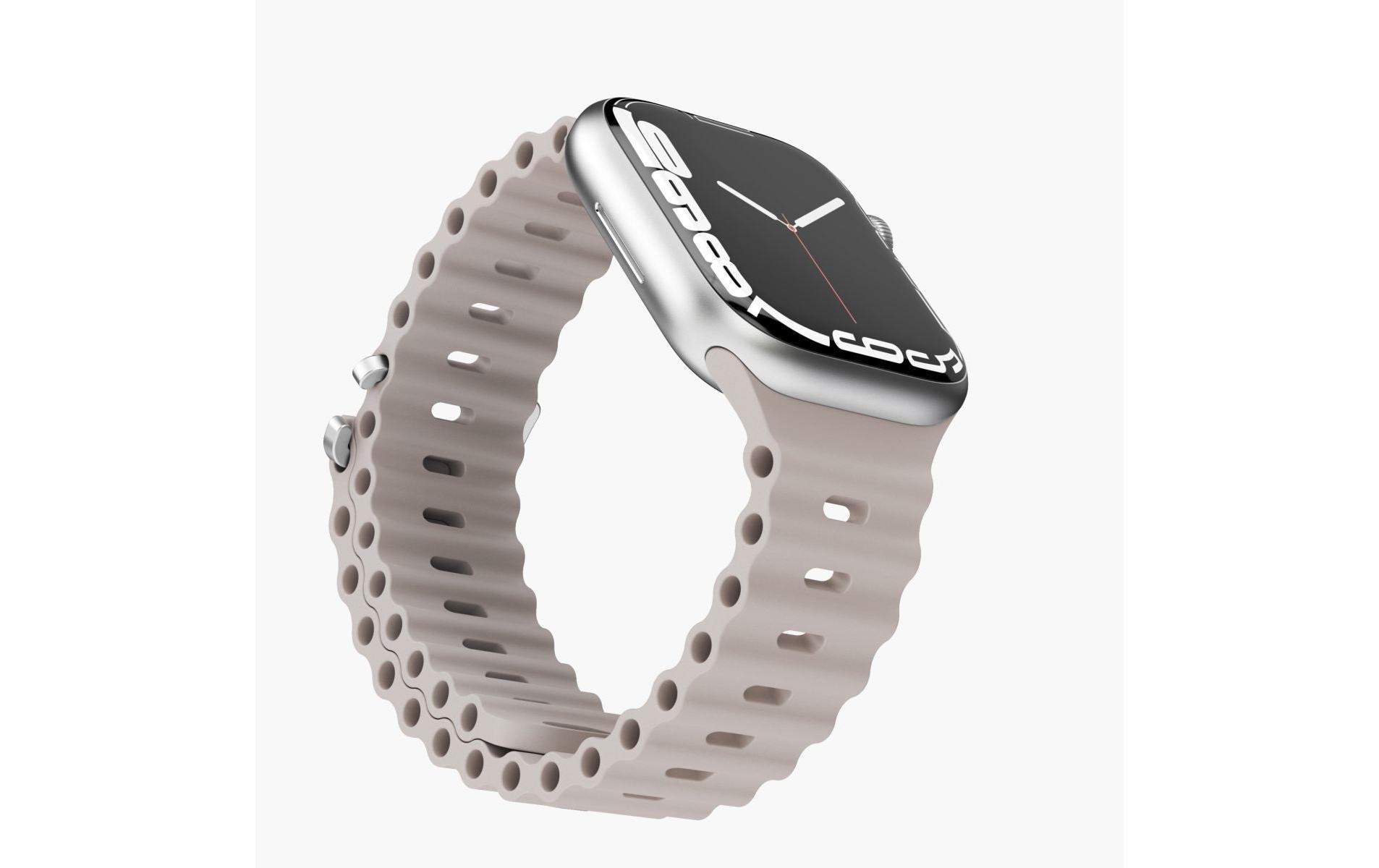 VONMÄHLEN Uhrenarmband »Band Apple Watch 42/44/45/49 mm Cream«