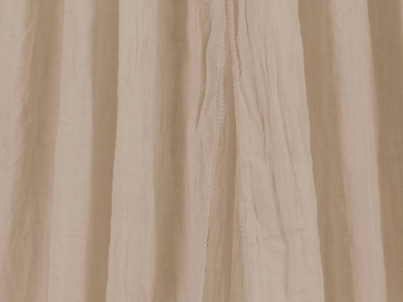 Jollein Baldachin Vintage Nougat 245 cm Baldachin Betthimmel für Babybett