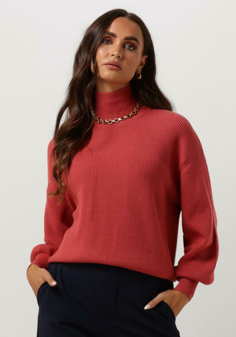 MSCH COPENHAGEN rode msch copenhagen coltrui mschmagnea rachelle rib pullover