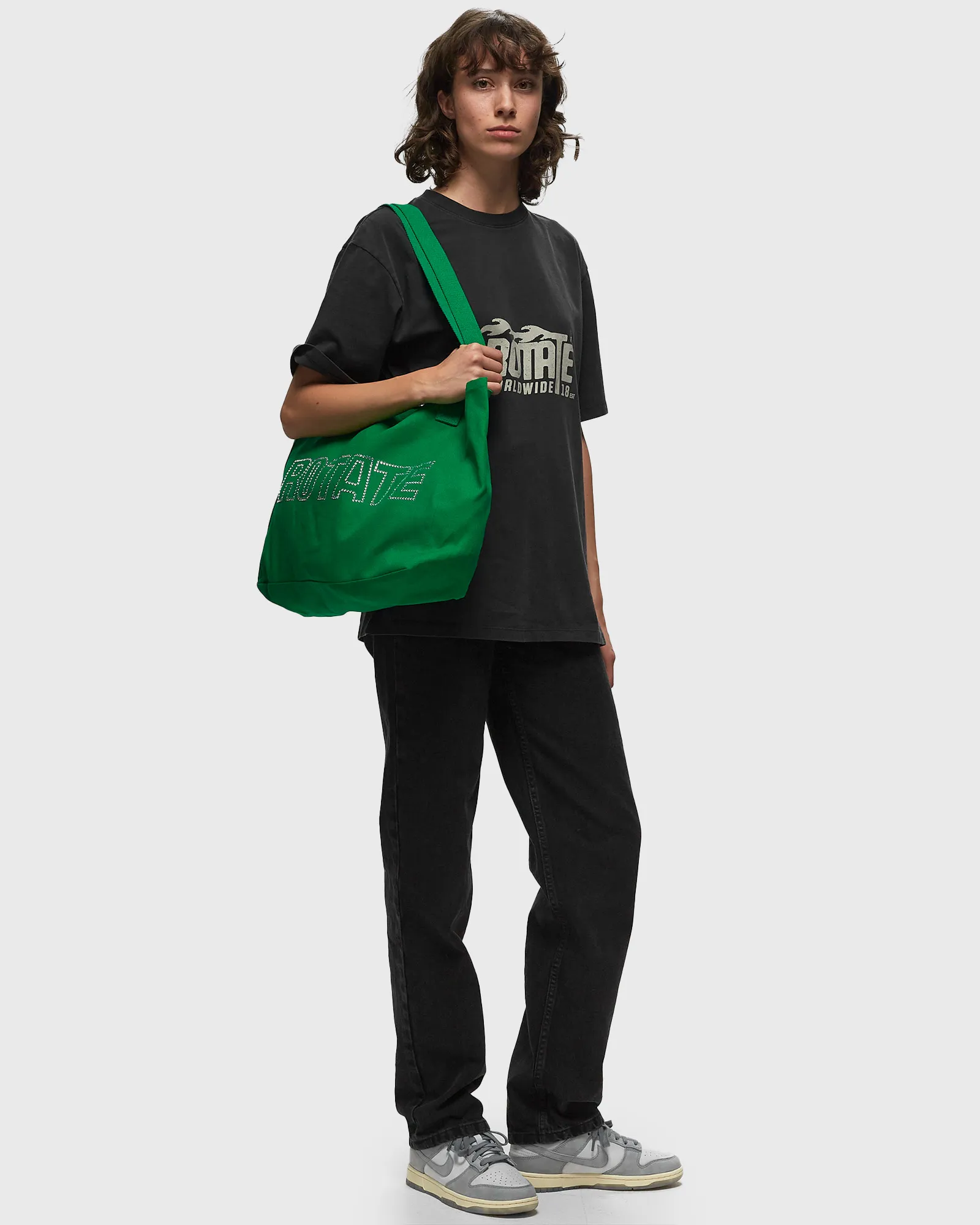 ROTATE Birger Christensen Canvas Shopper W. Logo