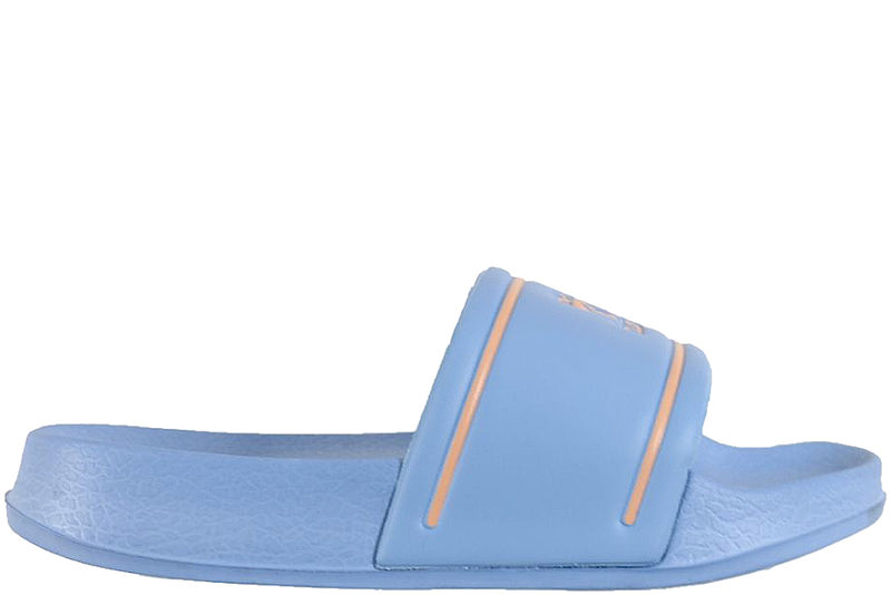 HUMMEL POOL SLIDE JR BADESANDAL I LYSEBLÅT PU