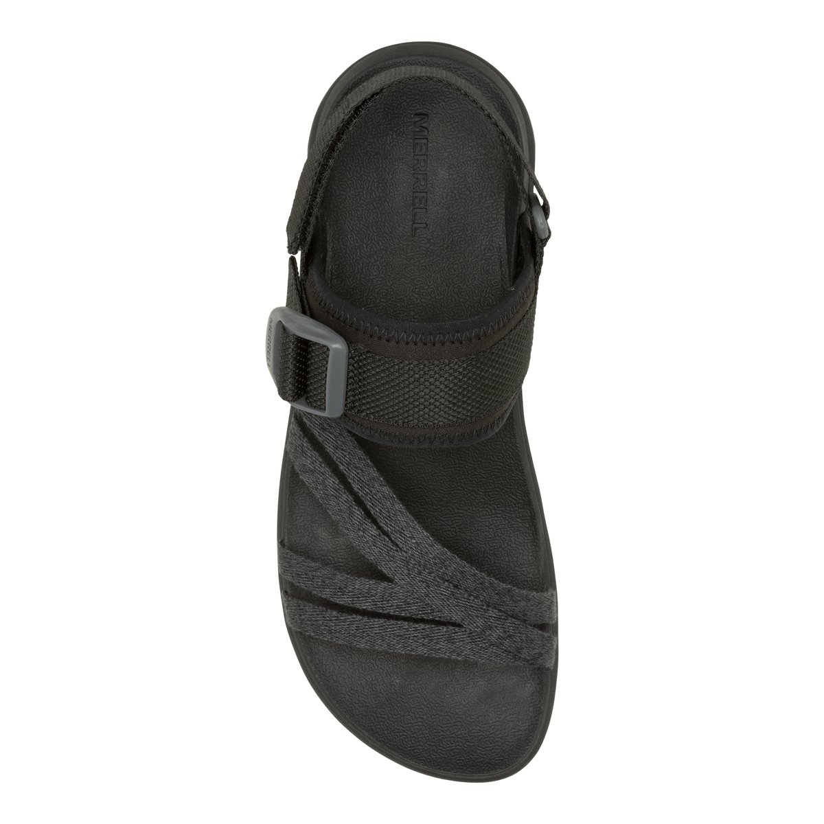 MERRELL-District4str-Sandales à lanières - Talon plat - Noir