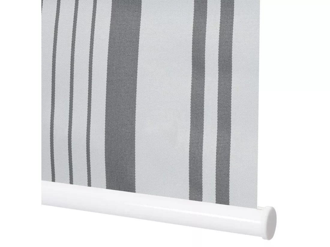Store enrouleur de fenêtre blanche 70 x 0.03 x 230 cm 04_0004454