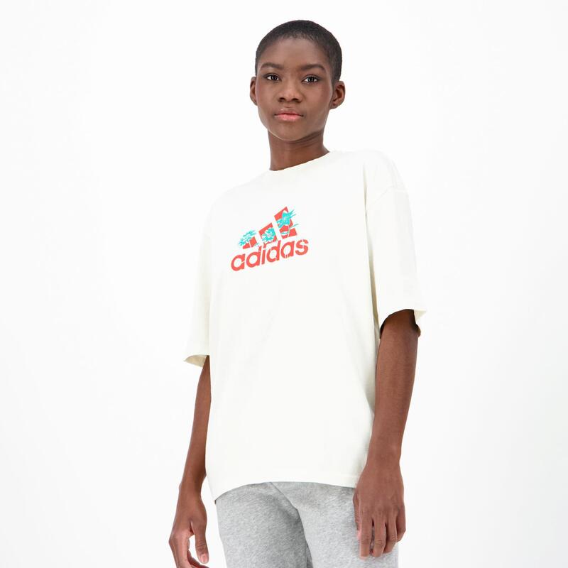 adidas Big Logo Flower