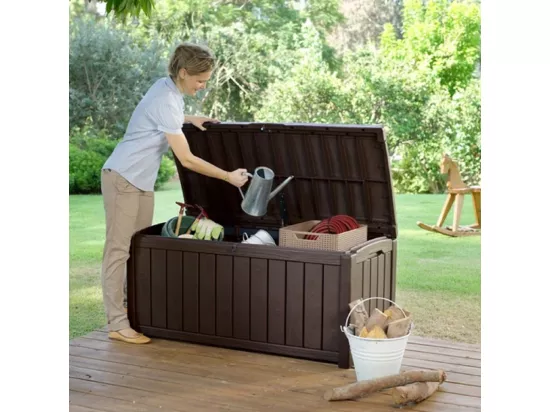 Coffre de jardin multifonction en résine ResiBox Garden