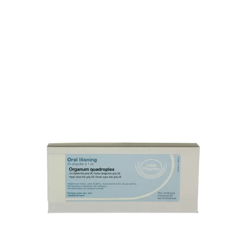 Allergica Organum quadroplex - 10 x 1 ml