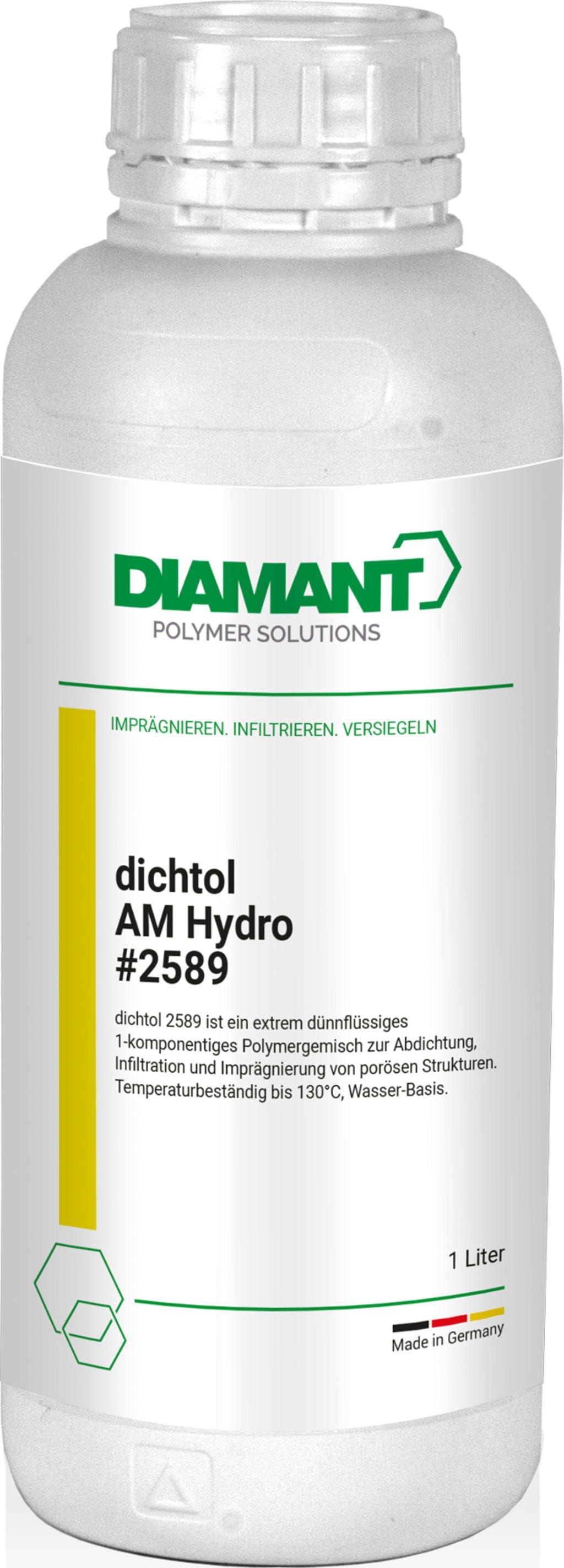 DIAMANT Polymer  dichtol AM Hydro, 1.000 ml    Lösemittelfreies Hochleistungspolymer auf Wasserbasis