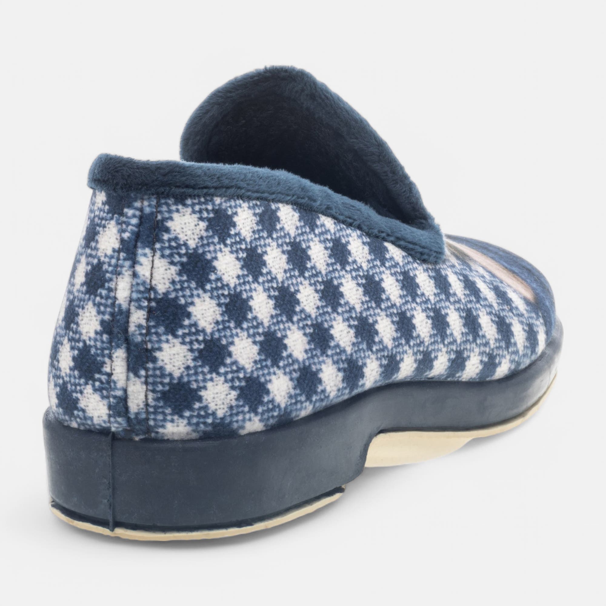 Charentaises Femme bleu marine