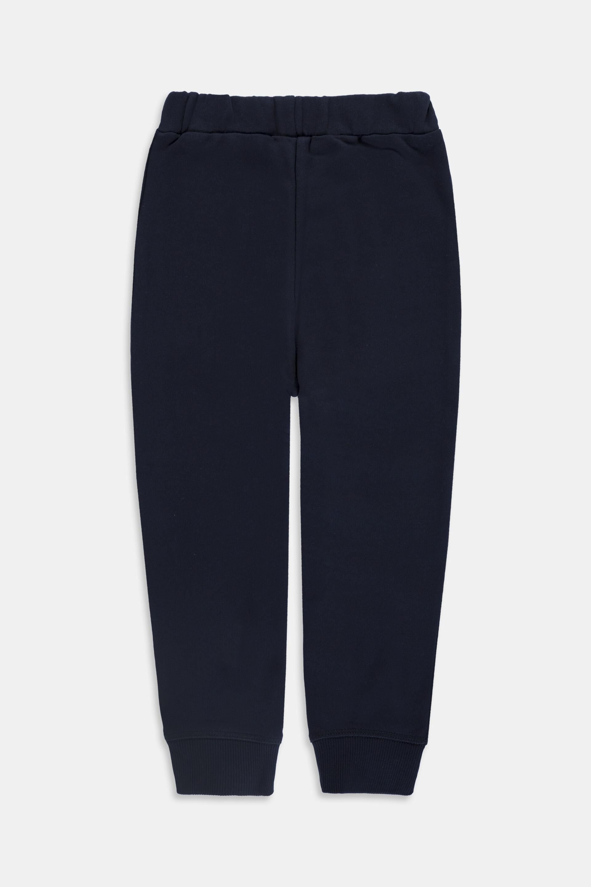 Pantalon molletonné basique, 100 % coton