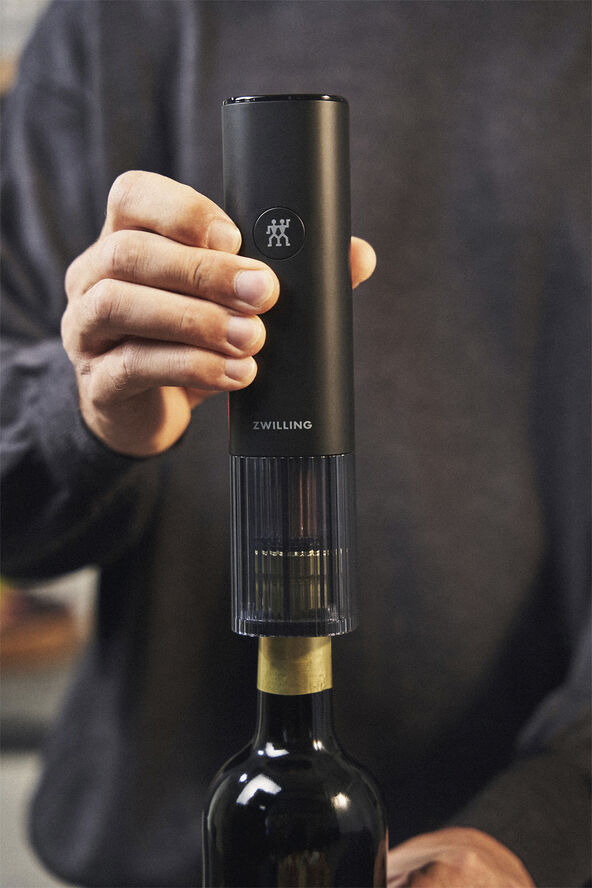 Zwilling Enfinigy Elektrisk vinåbner Sort Sort