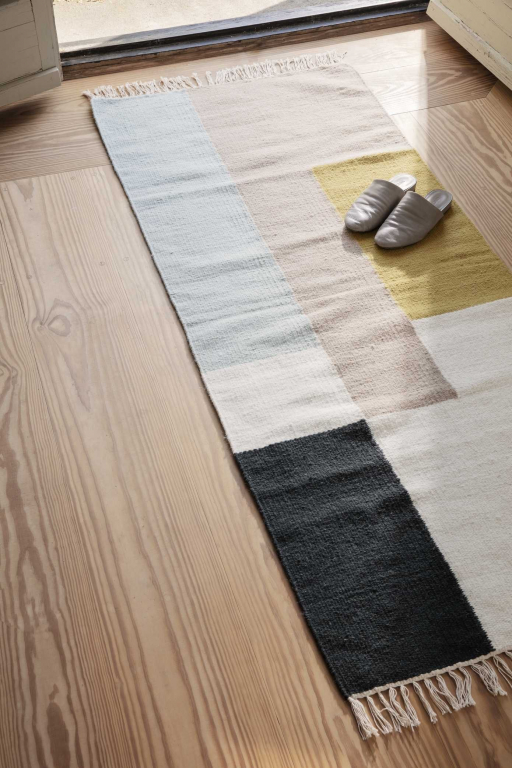 Ferm Living Kelim vloerkleed 70x180 Merge