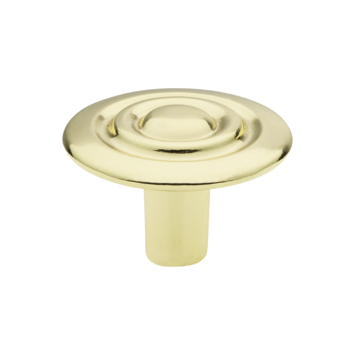 Knop Sita messing glans 28mm
