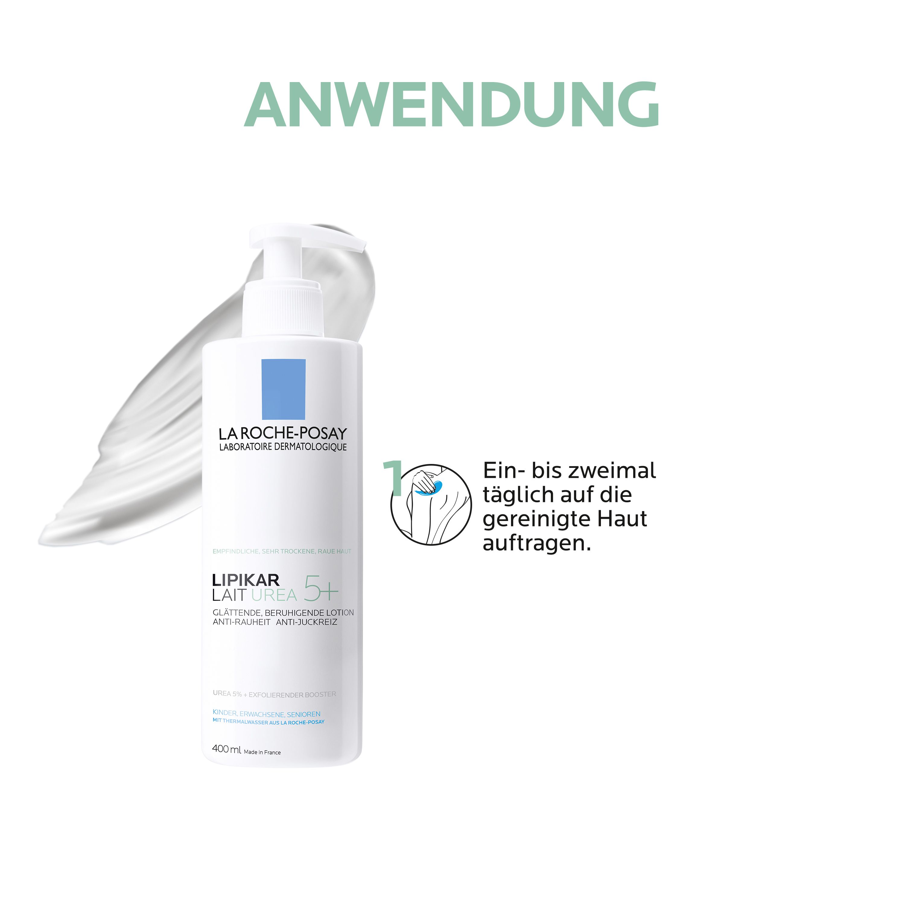 La Roche Posay Lipikar Lait Urea 5+ + La Roche Posay Lipikar Huil Lavant 100ml GRATIS