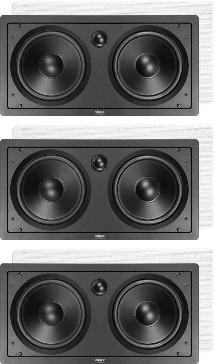 Elipson IW14C (lot de 3) Enceintes encastrables
