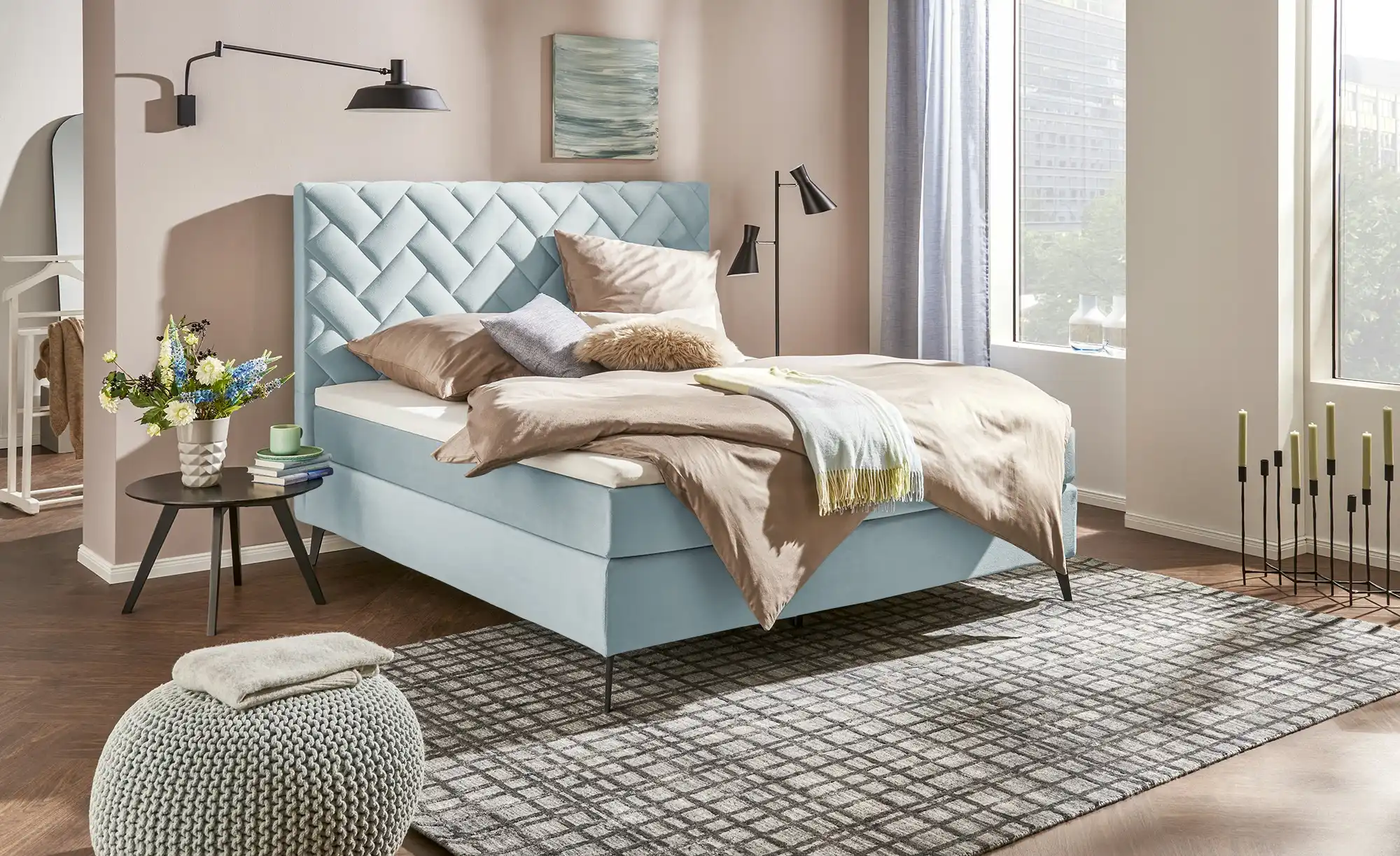 SKAGEN BEDS Boxspringbett Weave