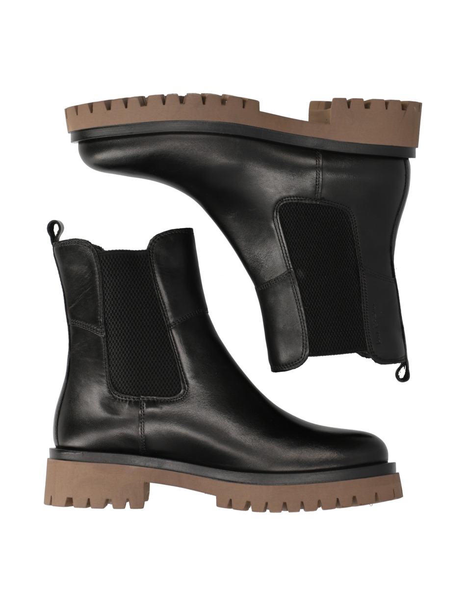 Glattleder Chelsea Boot