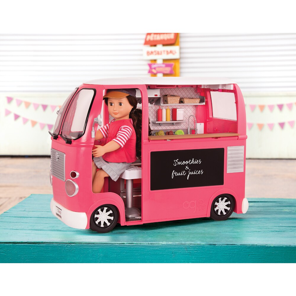 Our Generation Food Truck pink