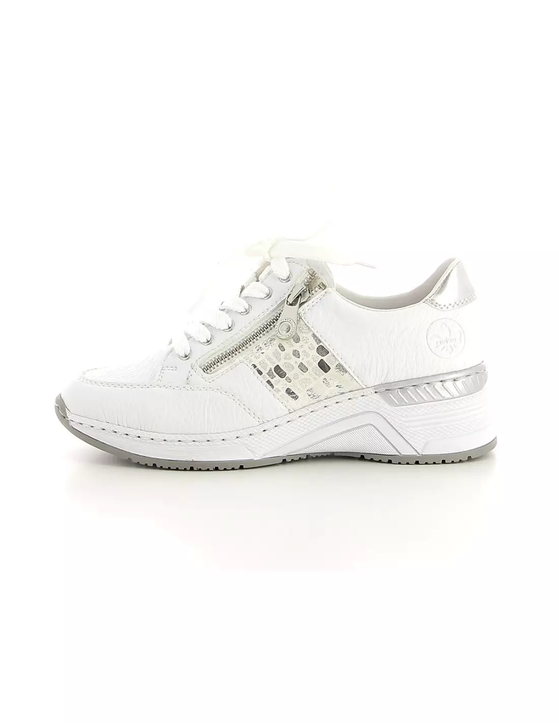 RIEKER RIGIROK N4322 80 - Baskets Blanc