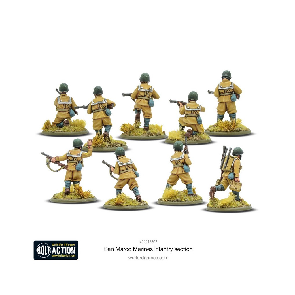 Bolt Action - San Marco Marines Infantry Section