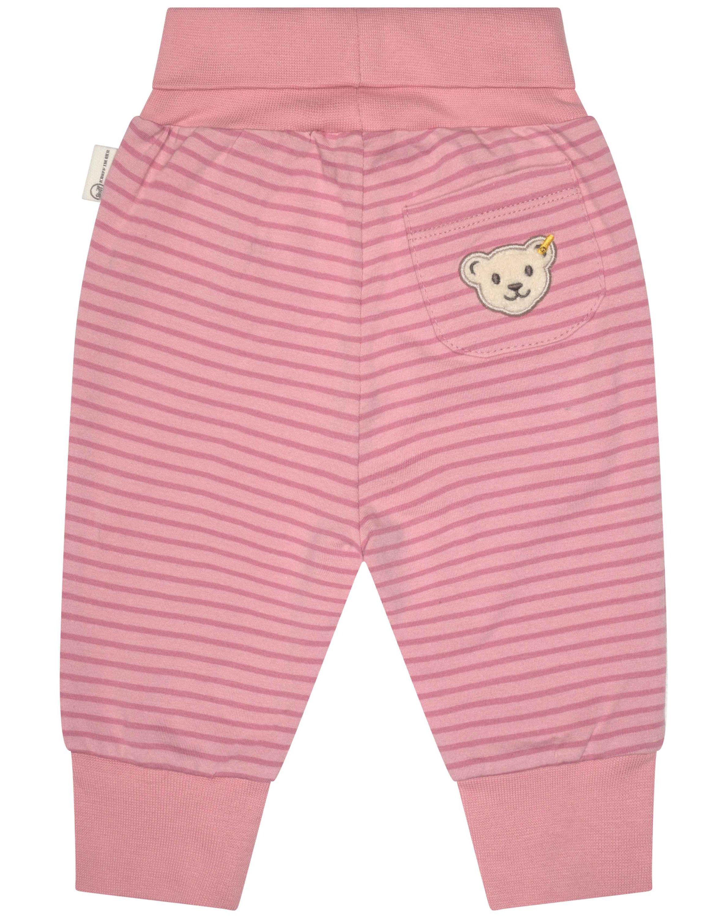 Schlupfhose SAGA geringelt in bridal rose