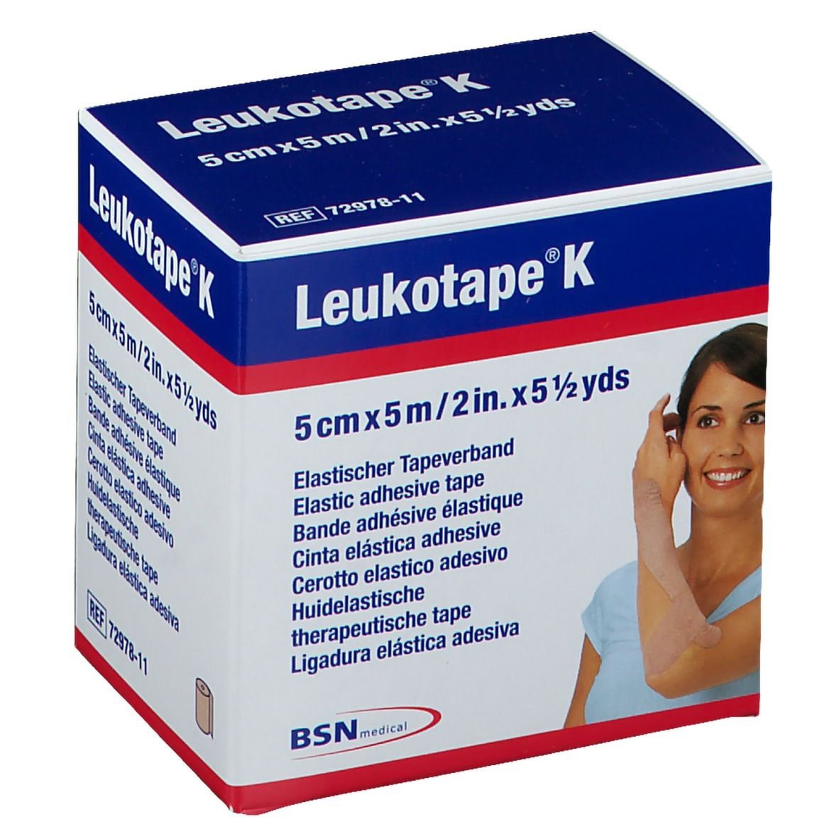 Leukotape® K 5 cm x 5 m hautfarbend