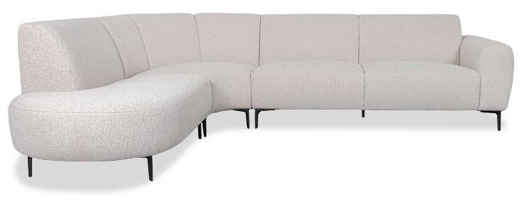 Hoekbank Naturel GA-80.217 Mauro B300 x D232 x H81 cm