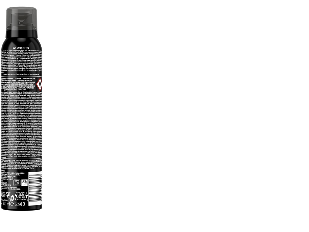MOUSSE TRESEMME VOLUME & LIFT 200ML