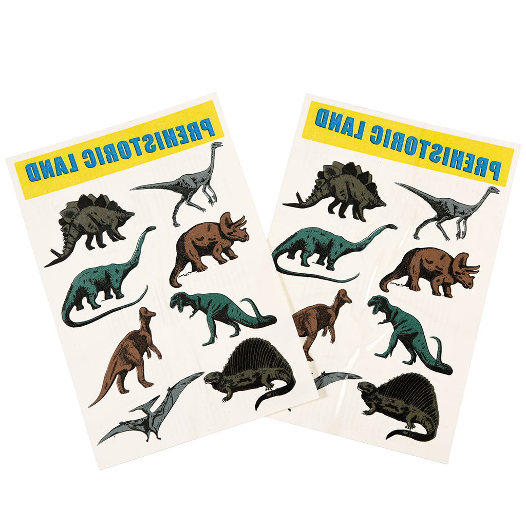 Tatouages temporaires dinosaures Rex London