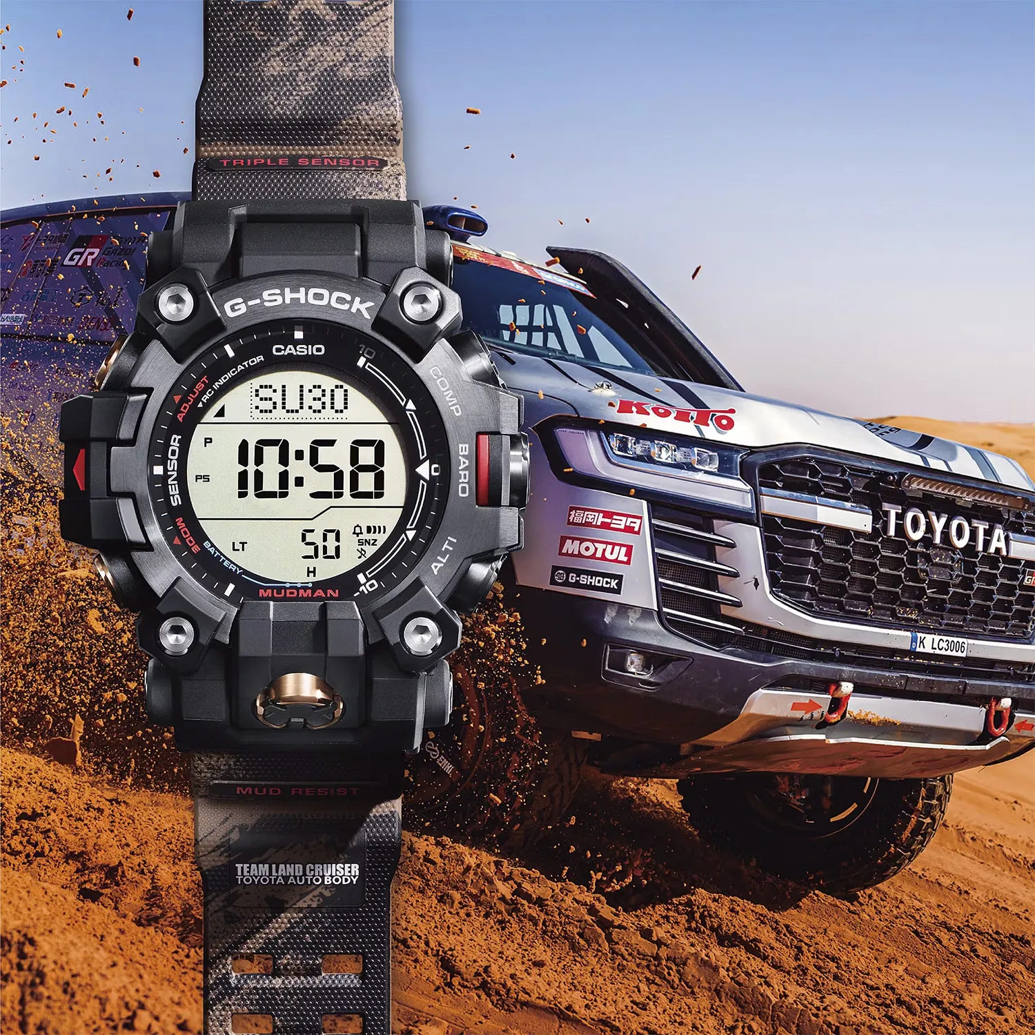 Casio G-Shock Pro Mudman GW-9500TLC-1ER