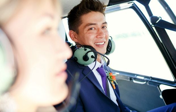 Romantik-Hubschrauber-Rundflug in Konstanz als Geschenkidee