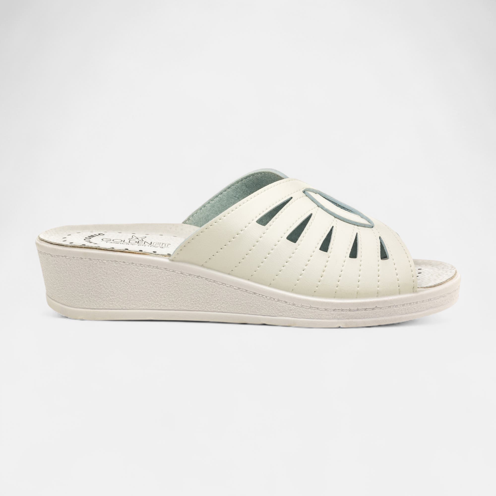 Nu-pieds confort Femme blanc