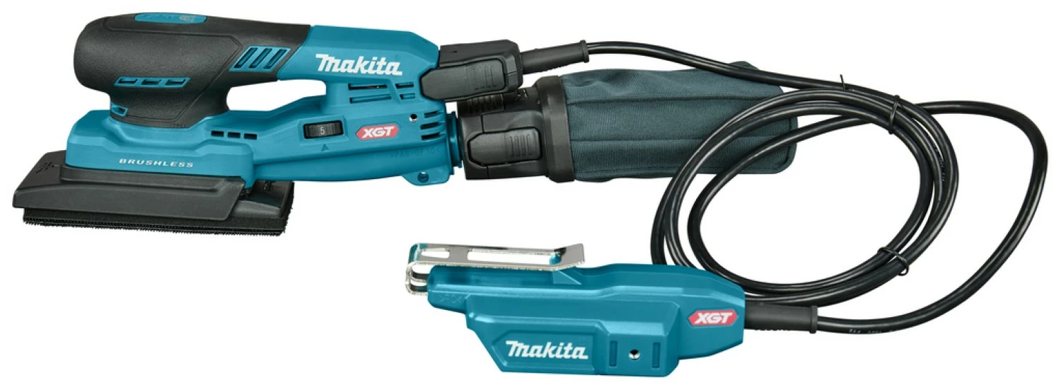 Makita BO005CGZJNL XGT 40V Li-ion accu Handpalm vlakschuurmachine in Mbox - 80x130mm