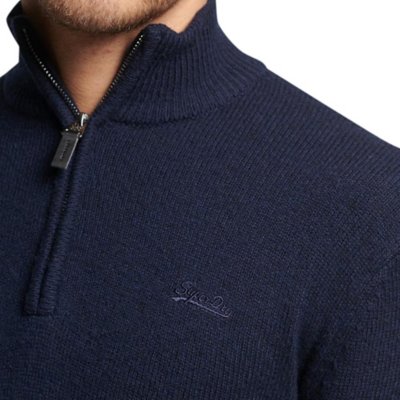 Pull homme Essential Emb Henley SUPERDRY