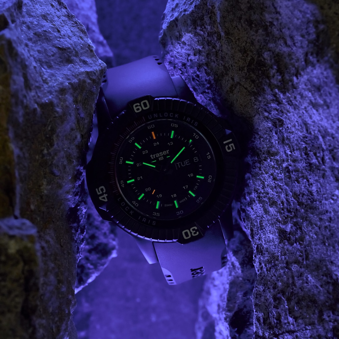 traser P99 Iris Tactical Rubber Black