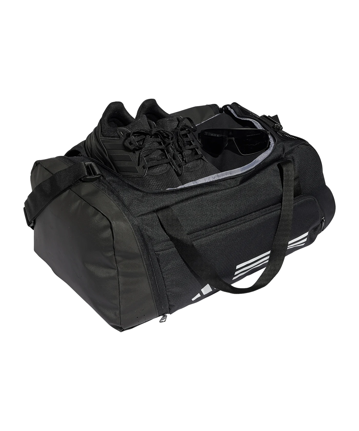 adidas Essentials 3-Stripes Reisetasche Schwarz