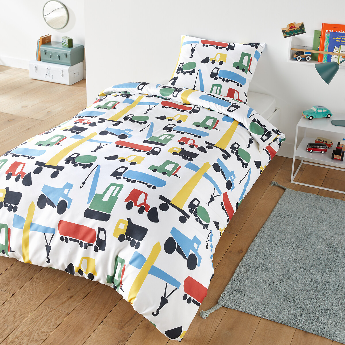 SO'HOME<br>Conjunto de cama em microfibra reciclada, fronha quadrada