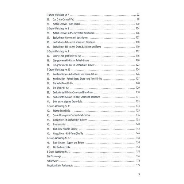 Voggenreiter Das Große Buch Für E-Drums