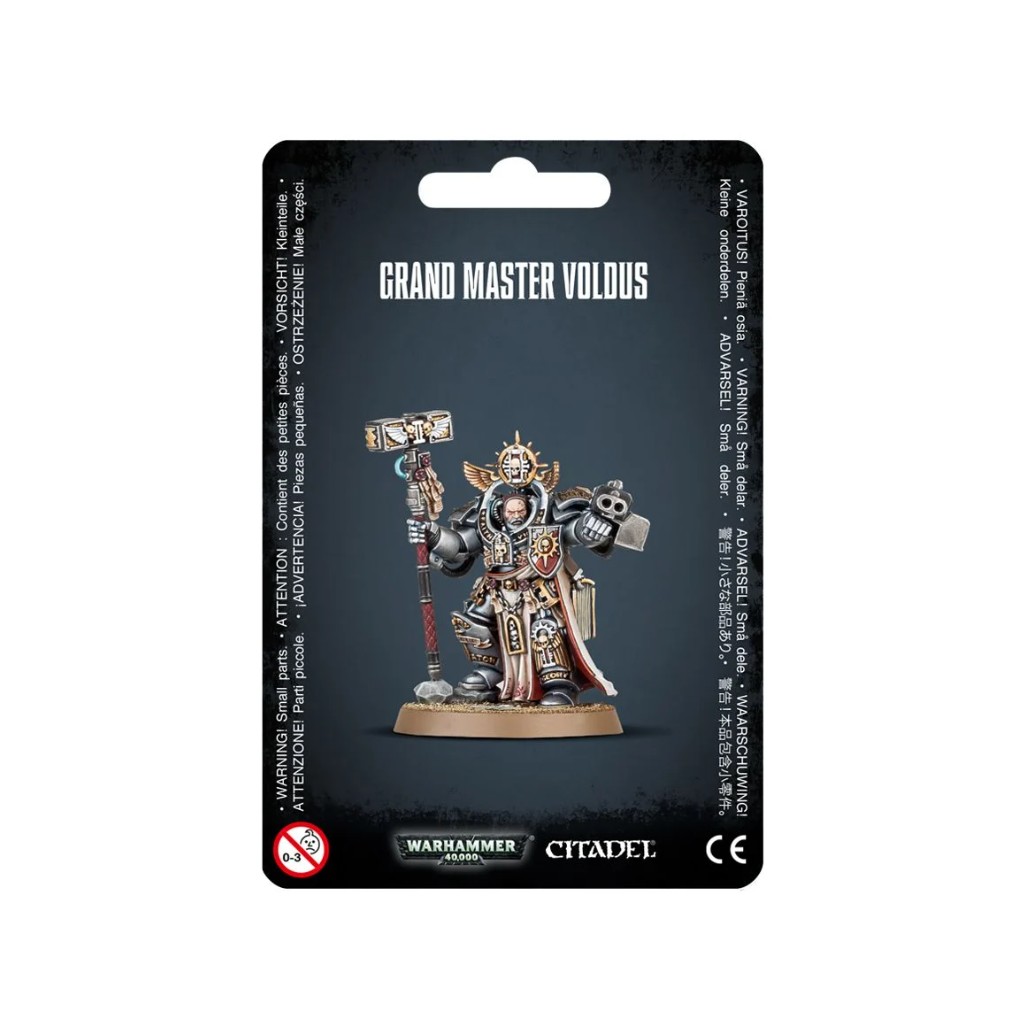 W40K : Adeptus Astartes Grey Knight - Grand Master Voldus