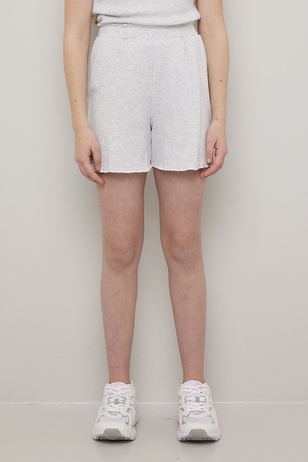 Shorts ribbestrikket Malin