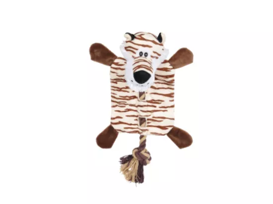Jouet peluche Tigre sonore pour chien 