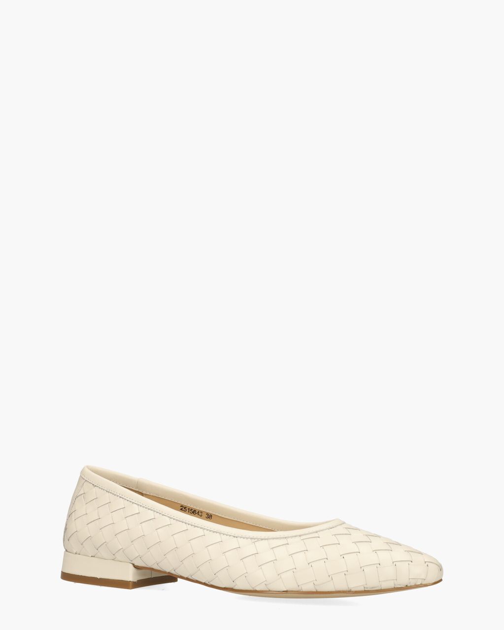 Di Lauro Wylony Off-White Damesballerina's