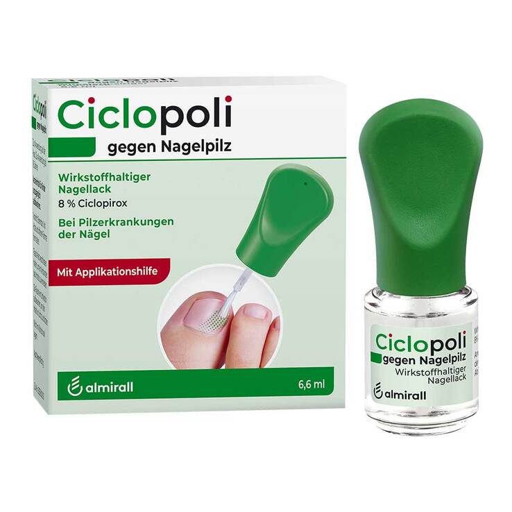 Ciclopoli gegen Nagelpilz mit Applikationshilfe, 6.6 ml