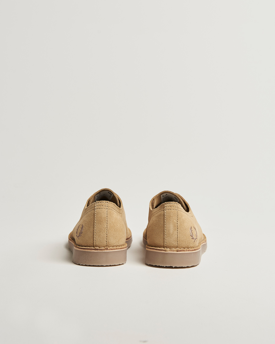 Fred Perry Linden Suede Derby Warm Stone
