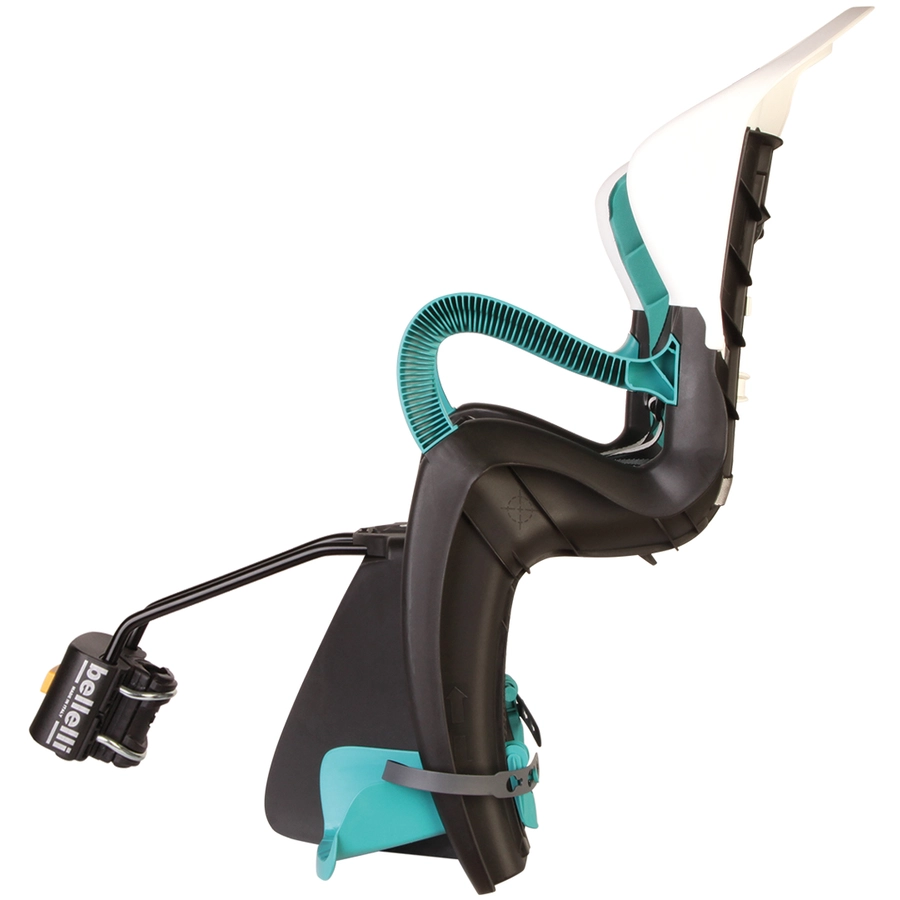 BELLELLI Kindersitz Fahrrad Tiger B-Fix frame mount White  Turquoise