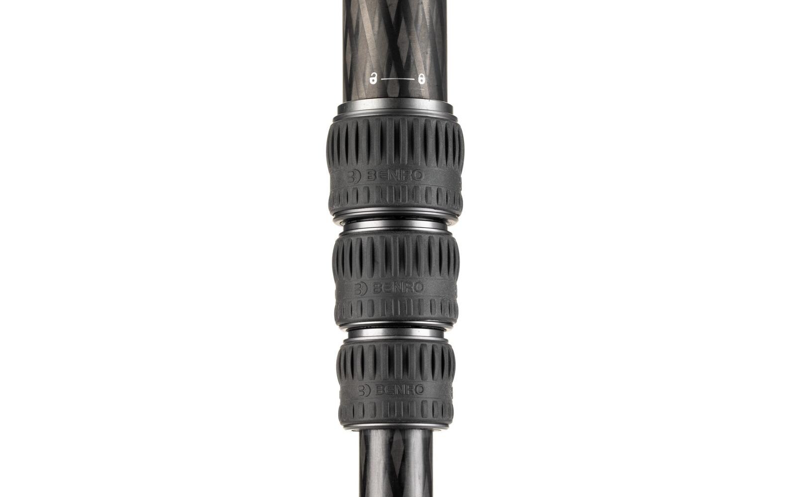 Stativ TMTH44C Mammoth Carbon<br>Robustes, 4-teiliges Karbonfaser-Stativ, perfekt für schwere Lasten