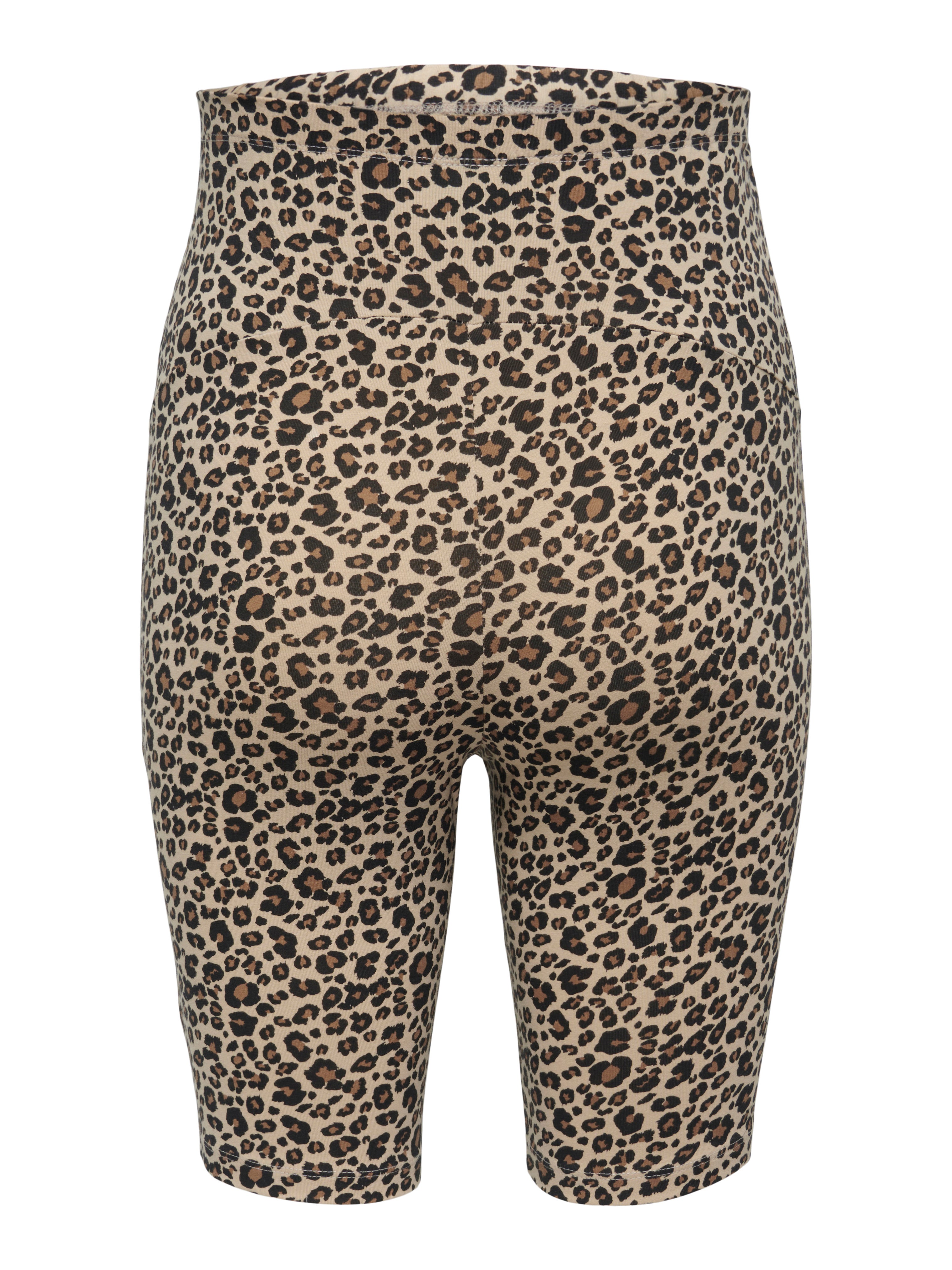 OLMLOVELY Normal geschnitten Körperbetonte Shorts Warm Sand