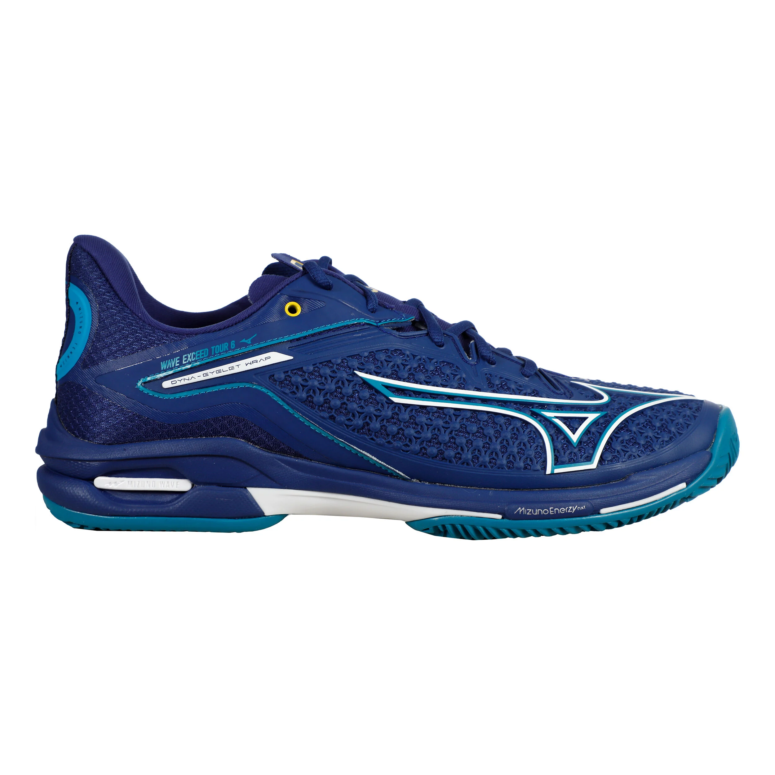 Mizuno Wave Exceed Tour 6 Chaussure Terre Battue - Bleu , Blanc