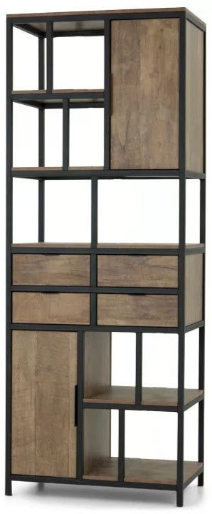 Barkast Iroko - Bombay B80 x D48 x H212 cm