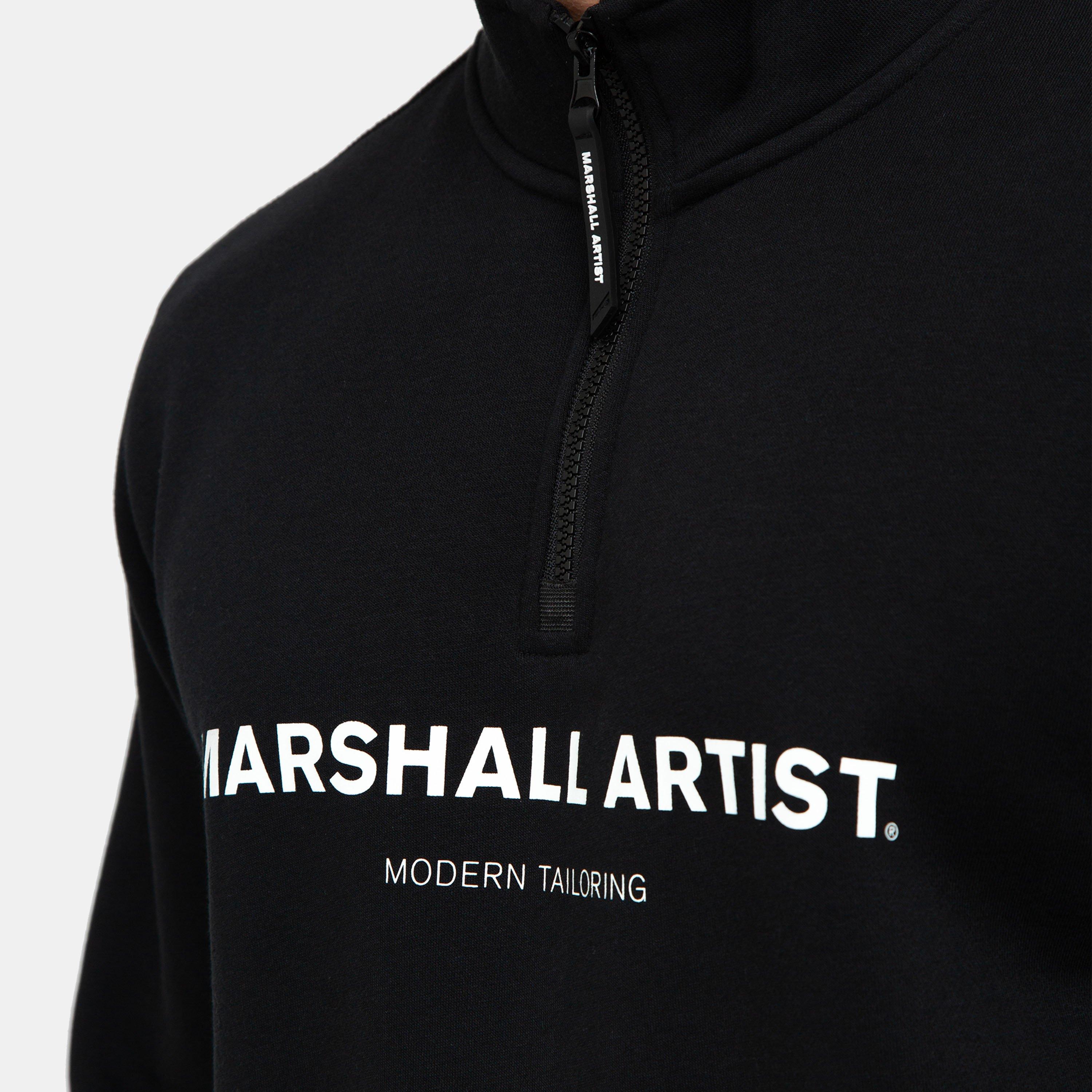 Marshall Artist StampaquarterZip Sweatshirt